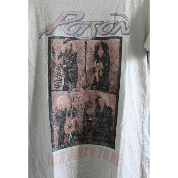Poison Talk Dirty To Me Short Sleeve Graphic Tee - Picture 4 of 7